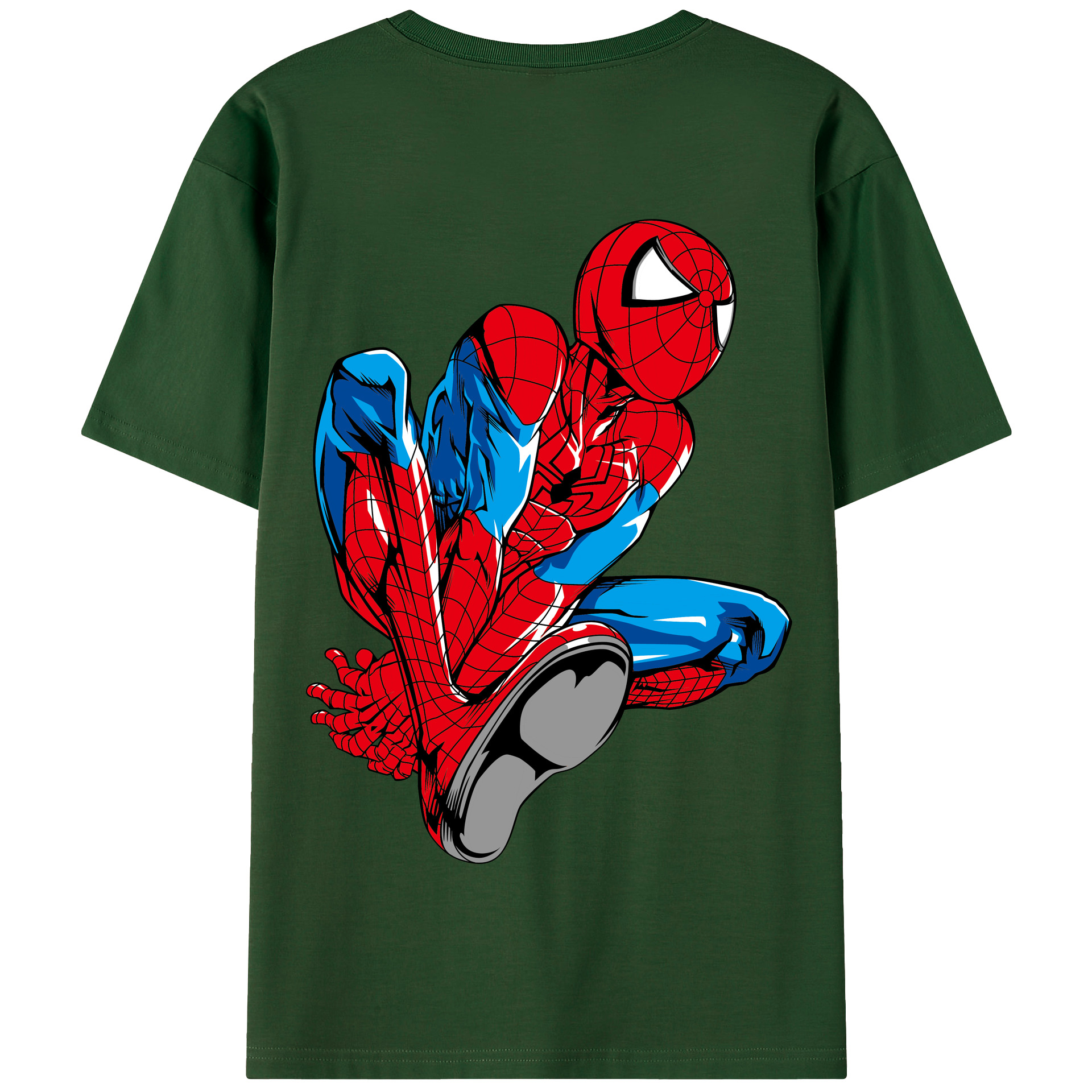 （画像用） アベンジャーズ The Avengers 綿100％半袖Tシャツ（背面プリント）